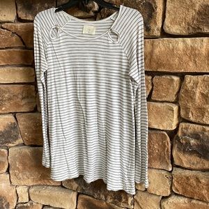 Anthropologie striped top